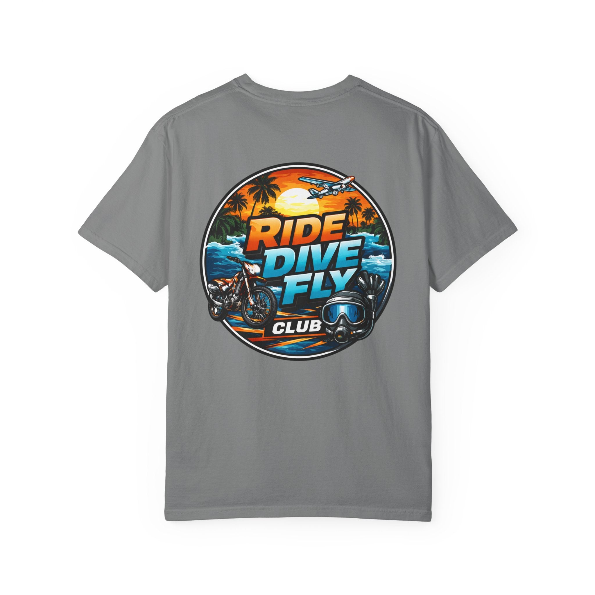 Ride Dive Fly Club T-Shirt — Conqueror