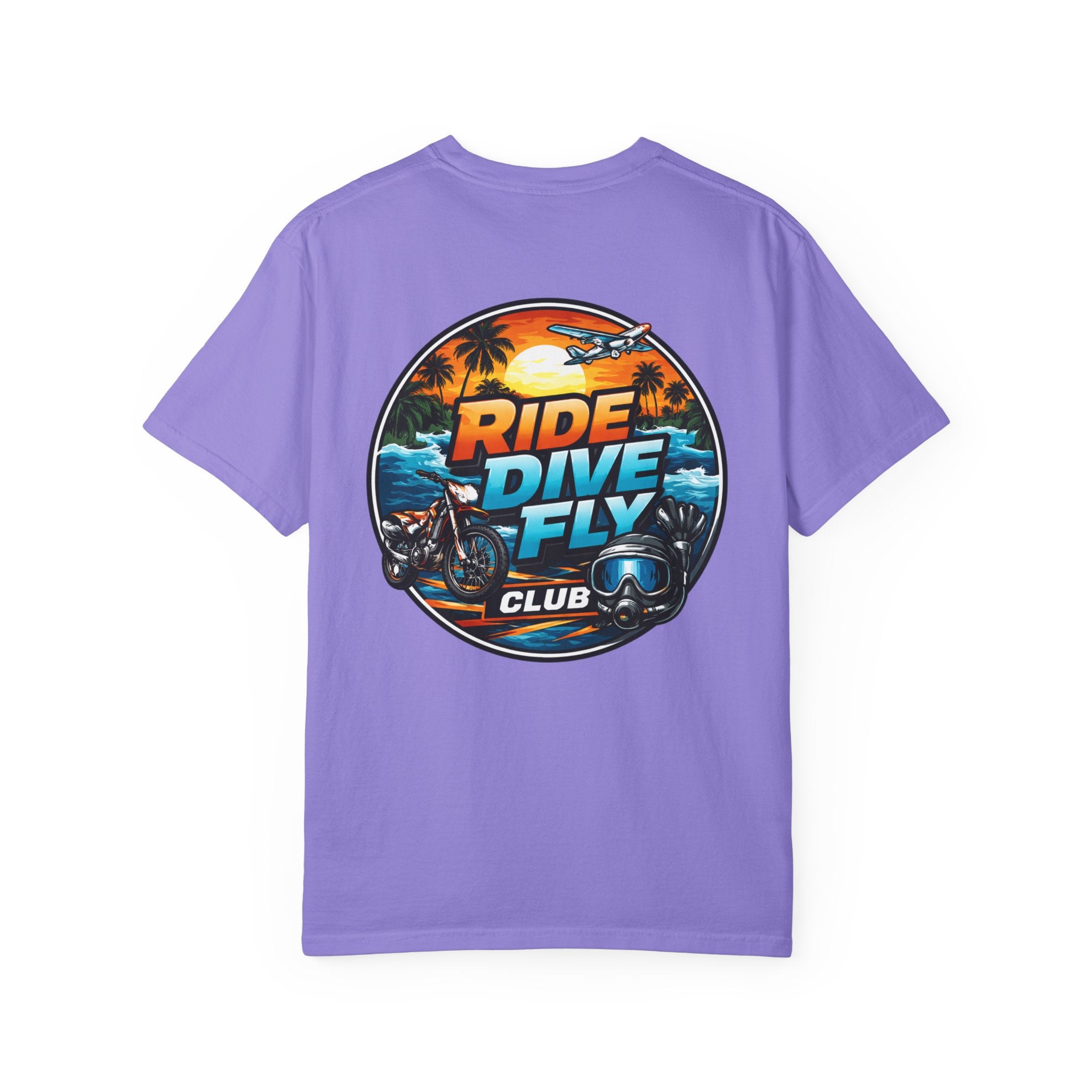Ride Dive Fly Club T-Shirt — Conqueror