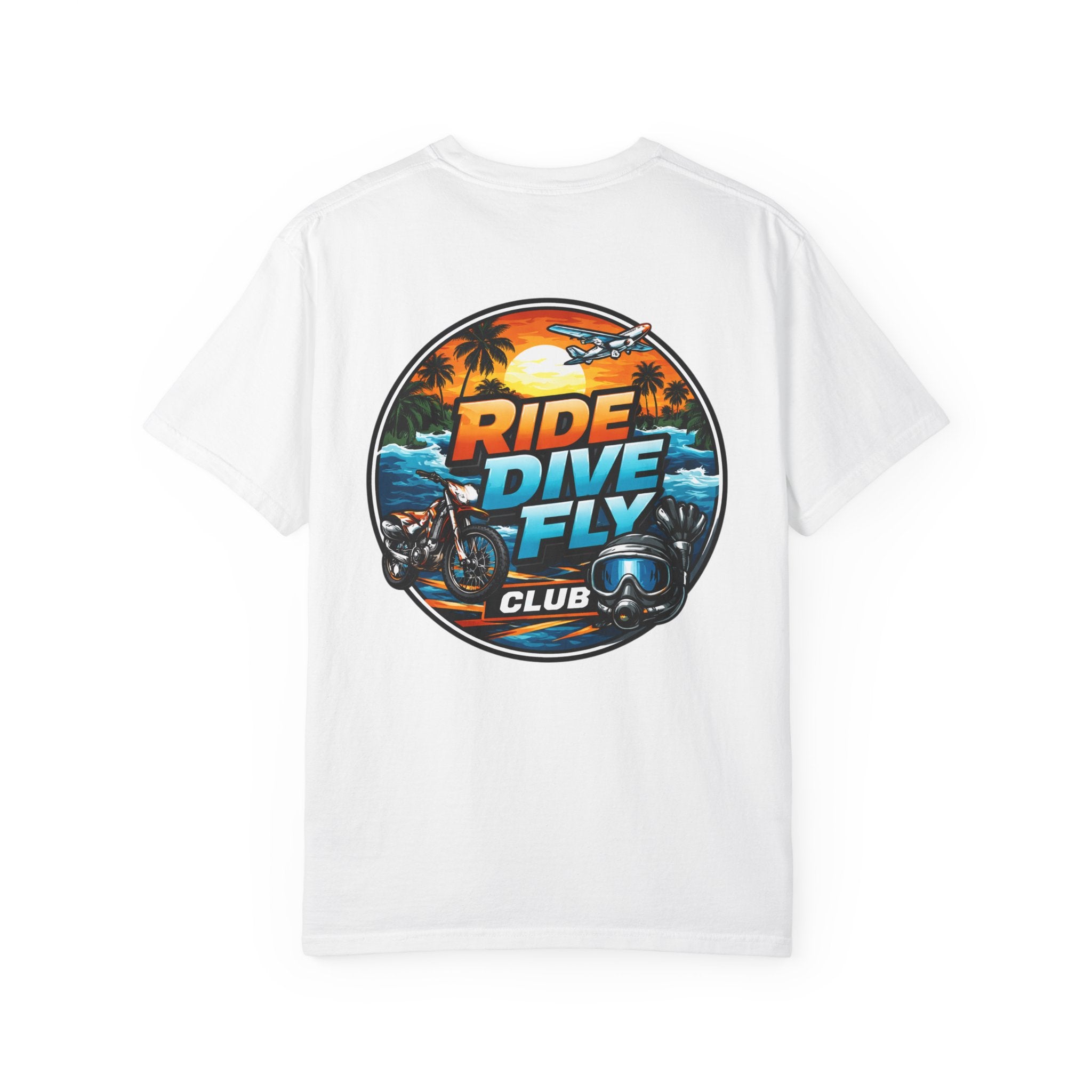 Ride Dive Fly Club T-Shirt — Conqueror
