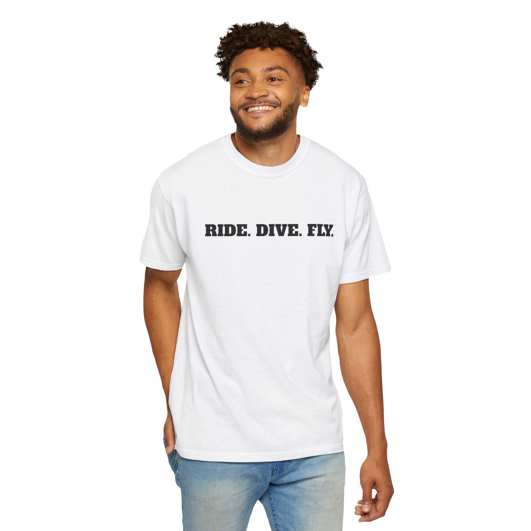 Ride Dive Fly Club T-Shirt — Conqueror