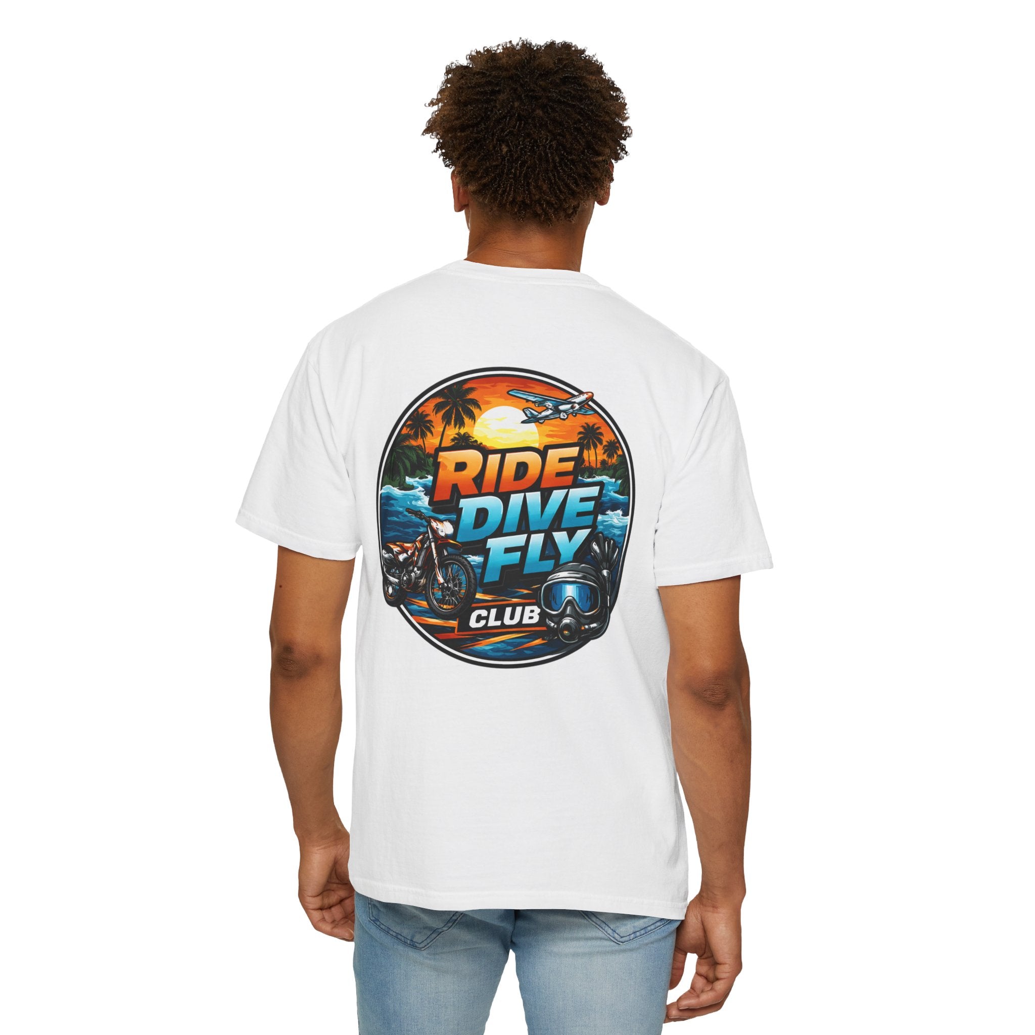 Ride Dive Fly Club T-Shirt — Conqueror